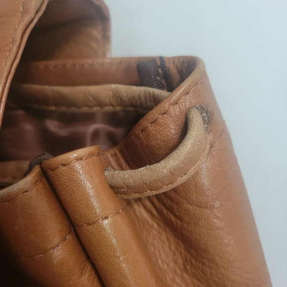 LATICO Leather Products Great Brown Leather Rugged Rucksack Backpack Bag - Picture 9 of 13